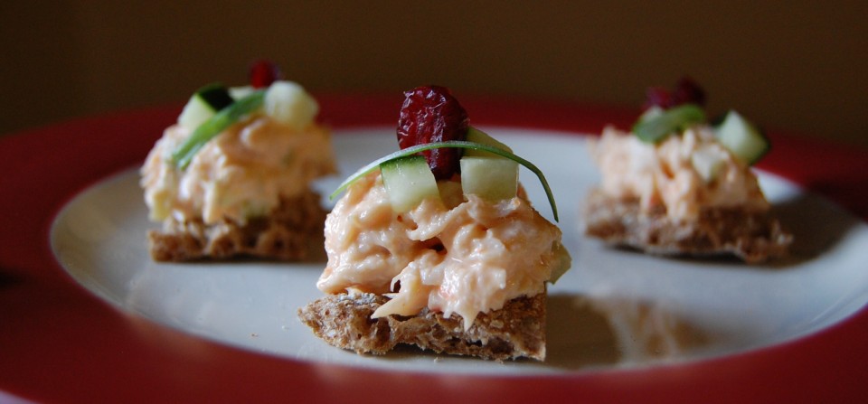 Smoked Whitefish Canapé   